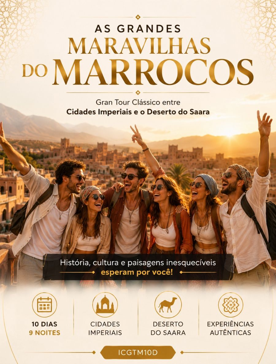 AS GRANDES MARAVILHAS DO MARROCOS  ( icgtm10d)